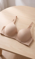 Ribbed T-Shirt Bra, padded
