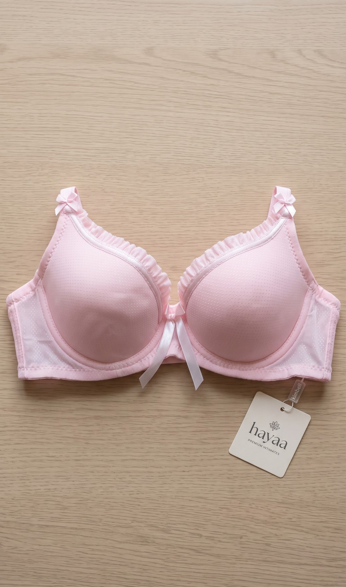 Polka Dot Push-Up Bra