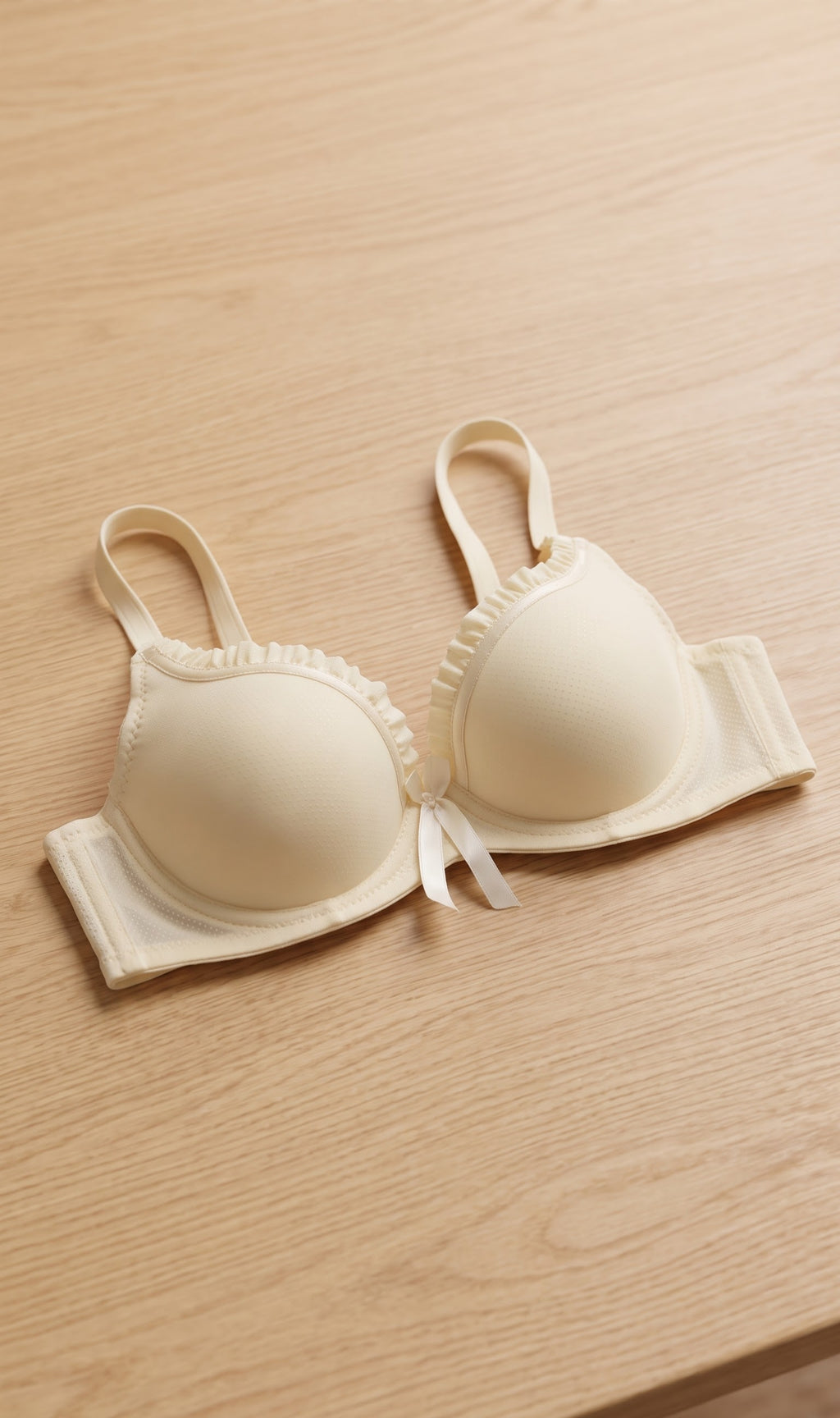 Polka Dot Push-Up Bra