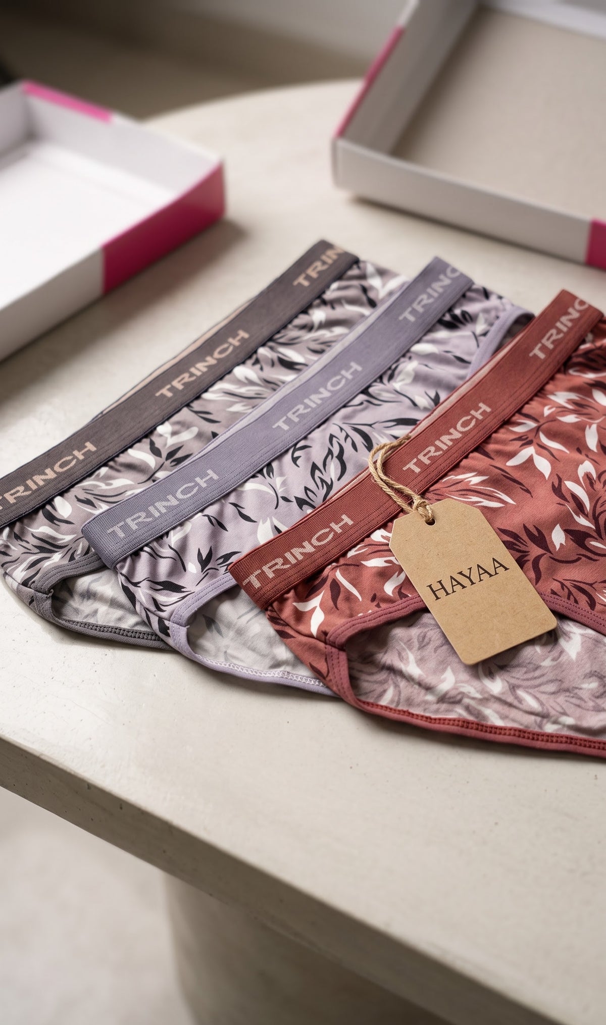 Hipster Style - Full Coverage Panties, Pack of 3.