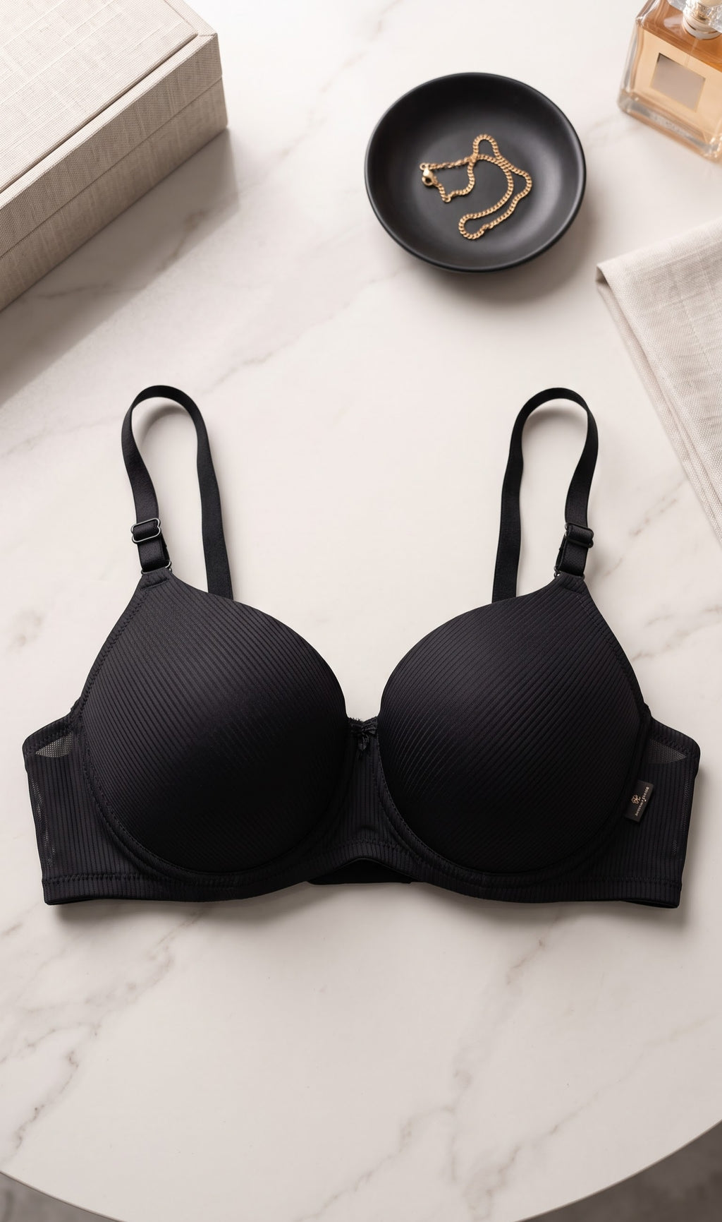 Ribbed T-Shirt Bra