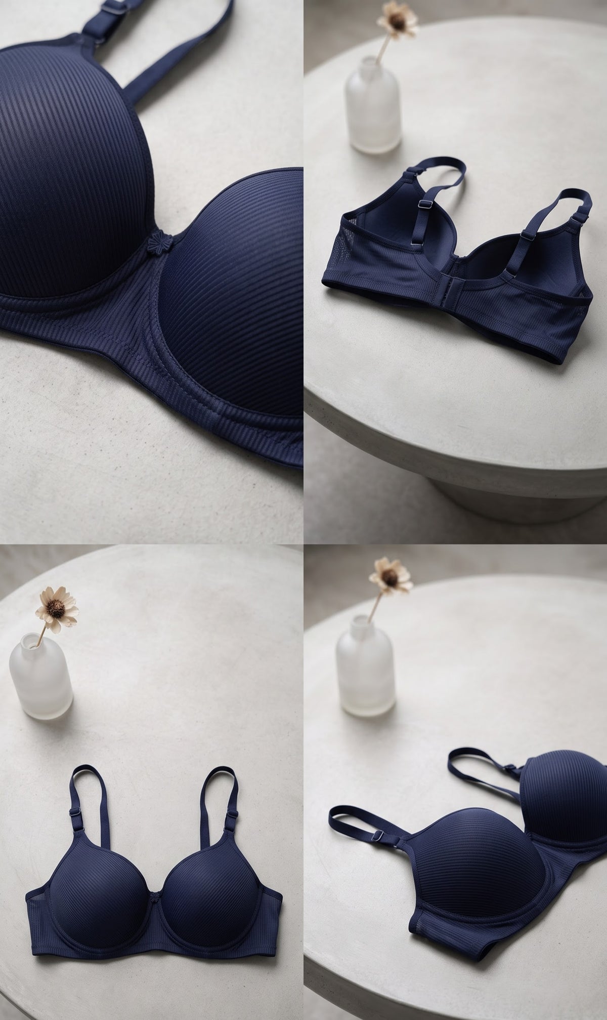 Ribbed T-Shirt Bra