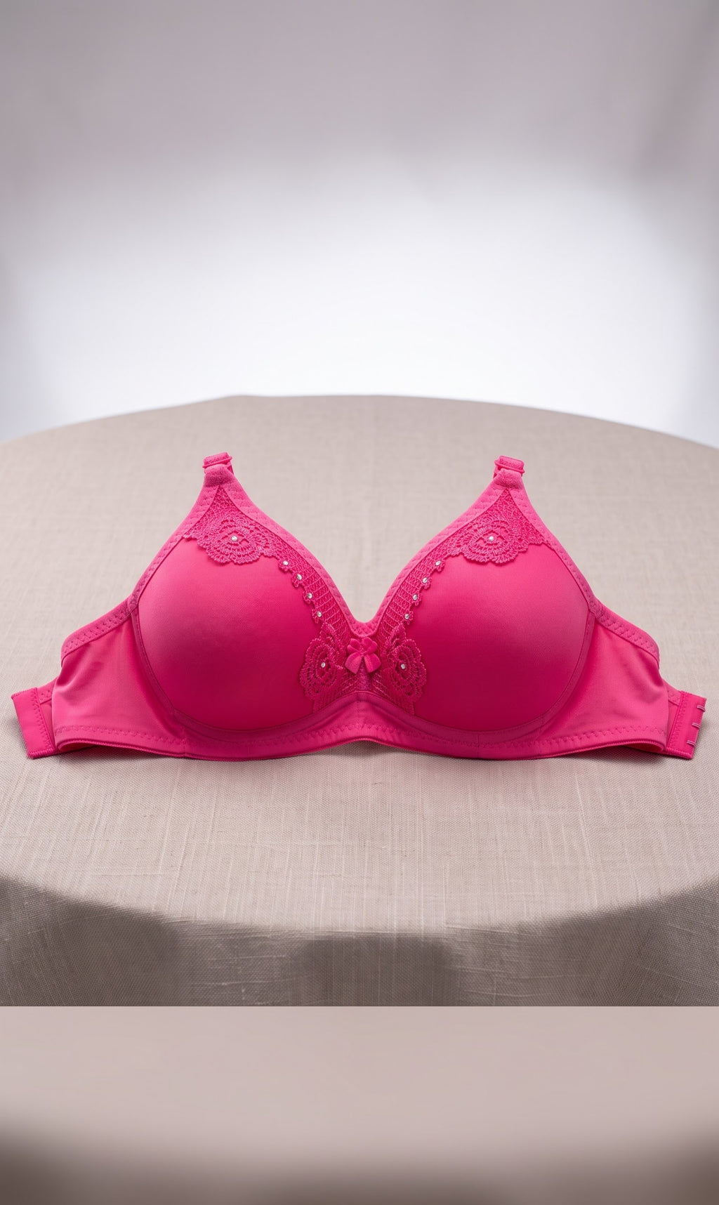 Embellished Lace Push-Up & T-Shirt Bra
