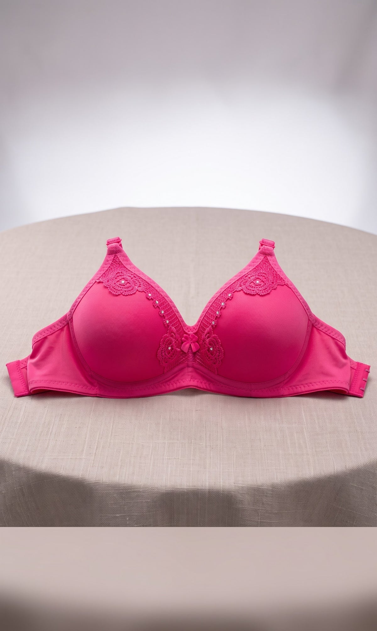 Embellished Lace Push-Up & T-Shirt Bra