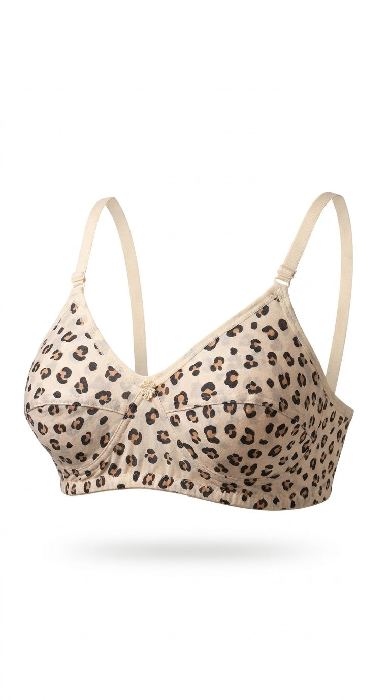 Cotton Bra, pack of 3 (Assorted colours)