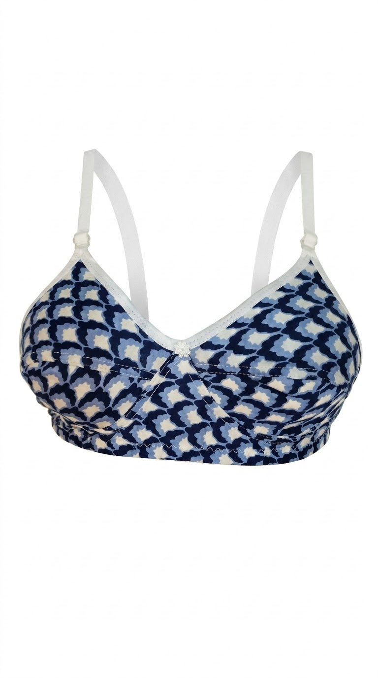 Cotton Bra, pack of 3 (Assorted colours)