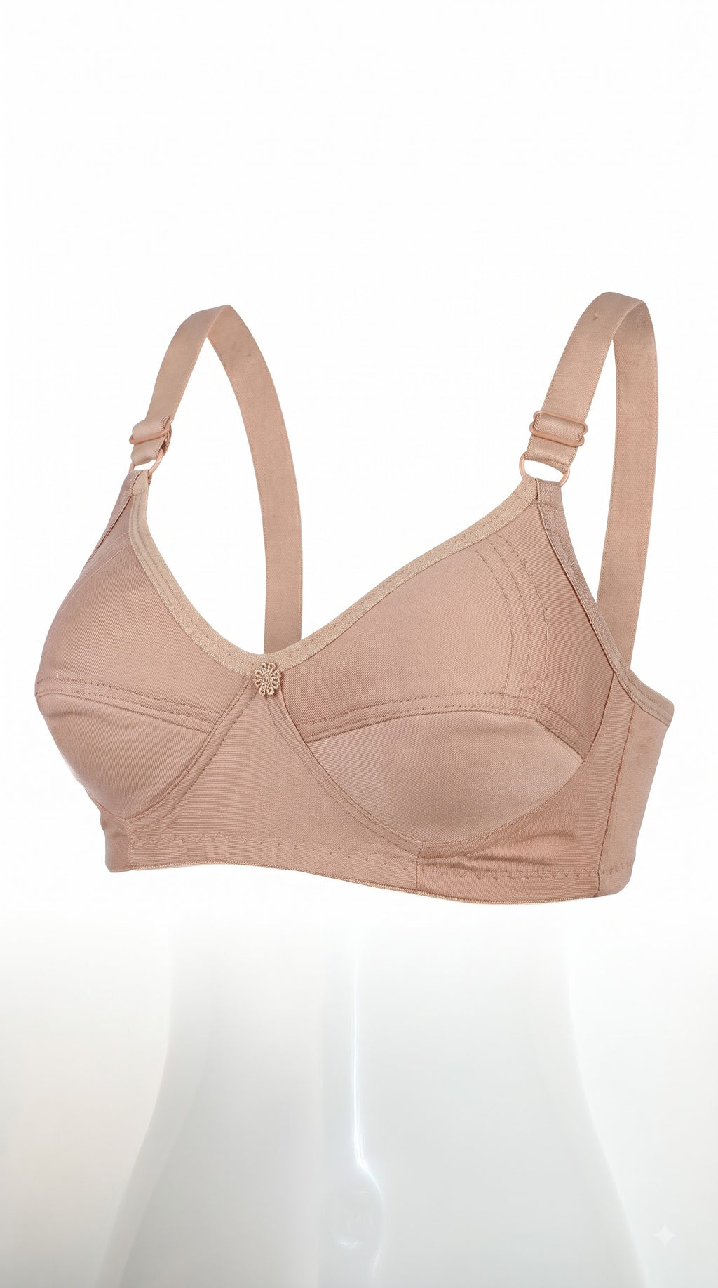 Cotton Bra, pack of 3 (Assorted colours)