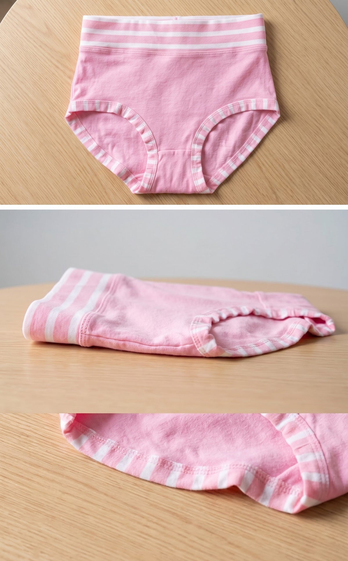 Korean Style Panties pack of 3 (Assorted colours)